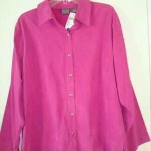 Chico's Long Sleeve Shirt  NWT Size 3